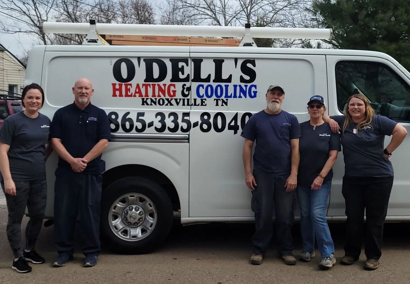Arizona Air Conditioning Control LLC family team and service vehicle in Gilbert AZ